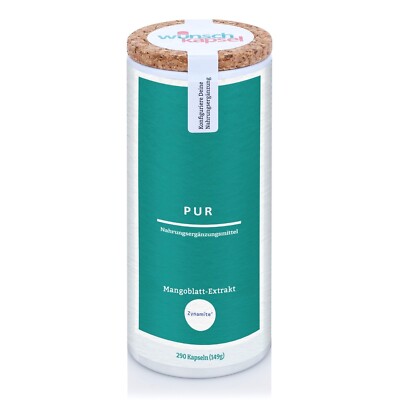Zynamite Pur, 290 Kapseln (200 mg pro Tag) | 290 Kapseln Inhalt