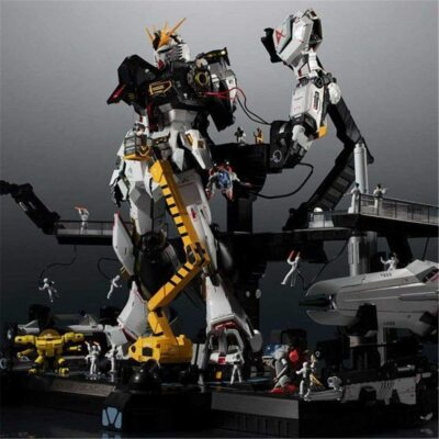 BANDAI GUNDAM METAL STRUCTURE figure KAITAI-SHOU-KI RX-93 V Londo Bell Engineers