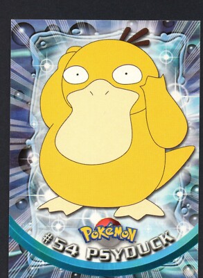 PSYDUCK CARD #54 POKEMON TRADING CARD COLLECTION TOPPS 1999-2000