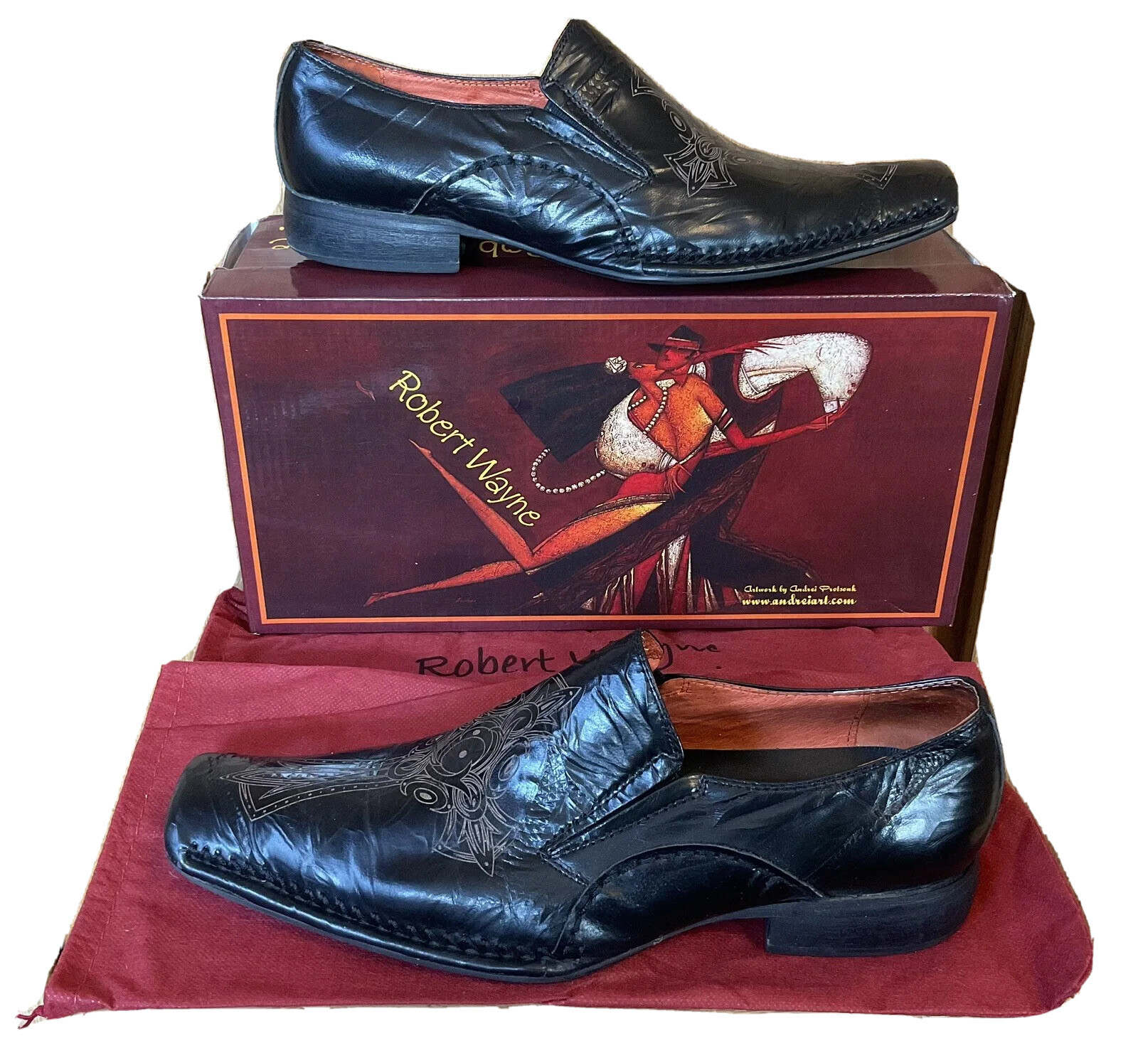 Robert Wayne Andrei Protsouk Artwork Cross Distre… - image 1