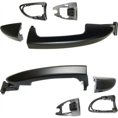 Front Exterior Door Handle Set of 2 Left & Right for 2006-2008 Volkswagen Passat