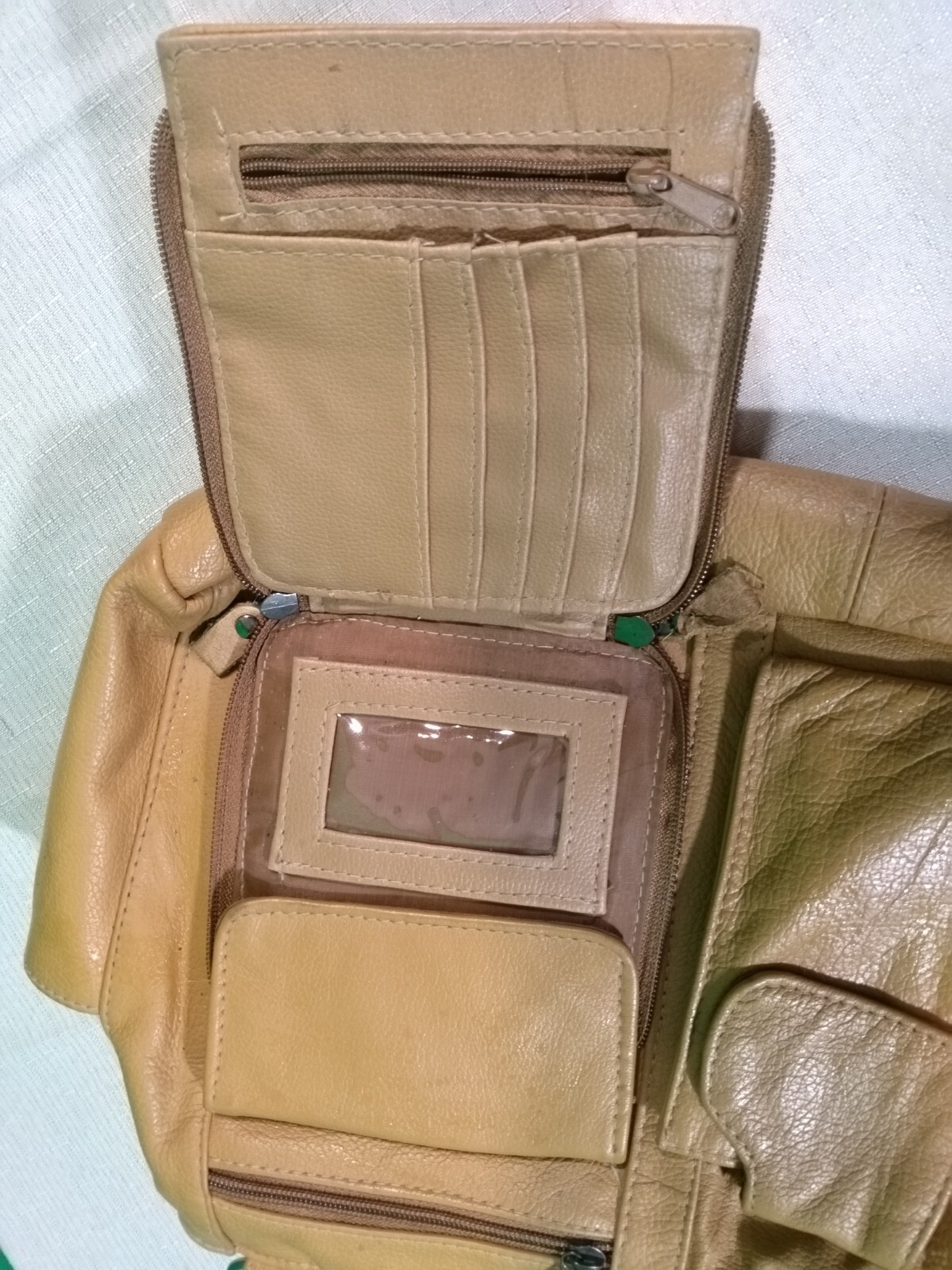 GF60 BROWN MULTIPOCKET DOUBLE STRAP LARGE LINED T… - image 12