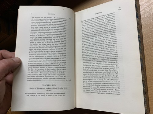 Raro 1849 " Storia Di Grecia " George Grote Volume 5 Con Mappa Antico Libro (P6) - Picture 9 of 24