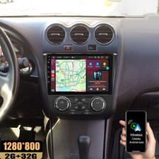 9" Car Stereo Radio GPS Head Unit WIFI Carplay For Nissan Altima Teana 2007-2012