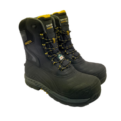 Dakota Men's Composite Toe Composite Plate 8907 T-Max ICEFX Boot Black 11M