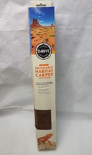 NEW Thrive 35.5"x17.5" Desert Themed Reversible Habitat Carpet