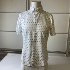 MIZZEN  MAIN Halyard Short Sleeve Dress Shirt Men's Size S-Trim