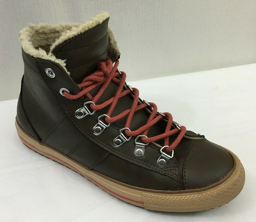 brown converse junior
