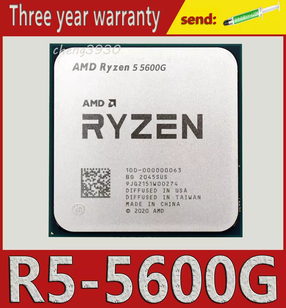 AMD Ryzen 5 5600G (3.9 GHz) - Processeur - Top Achat