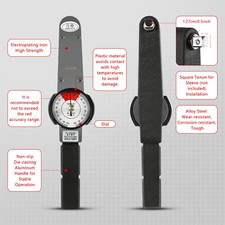 Tlb Torque Wrench Newton Gauge Meter Indicator Threaded Torque Wrench 100n.m Usa