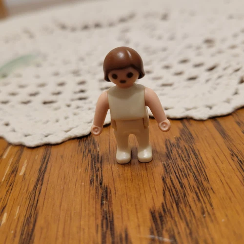 Vintage Playmobil Baby  1.5 in.