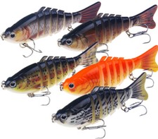 5PCS Fishing Lures Wobblers Trolling 16g Swimbait Crankbait Hard Bait Saltwater