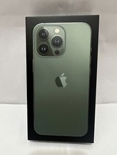 Apple iPhone 13 Pro Alpine Green 128GB BOX ONLY Cable and Inserts