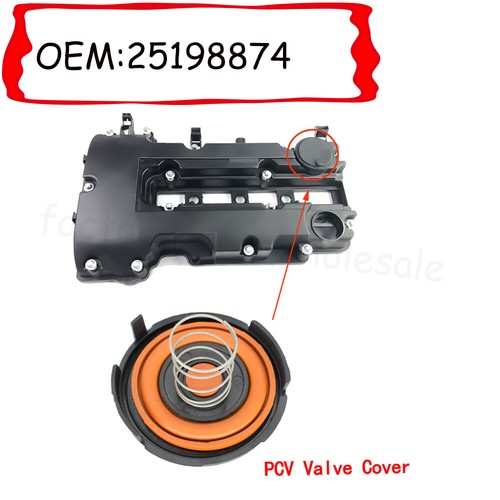 PCV Ventildeckel Reparaturset Für GM Chevrolet Cruze Sonic 1.4L - 25198874