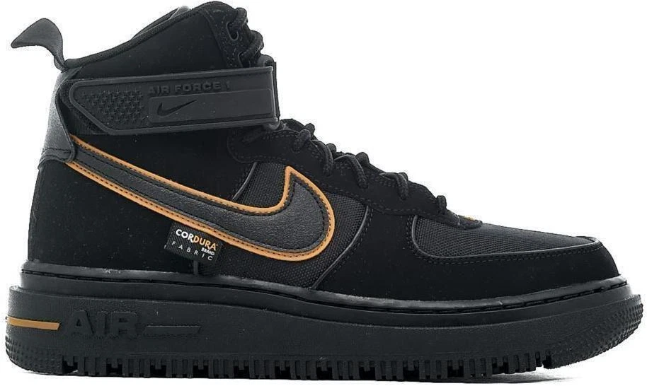 Nike Air Force 1 '07 Black University Gold for Sale | Authenticity