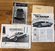 Quincy Lynn Enterprises Booklet Tri-Magnum Centurion Booklet Brochures 1984