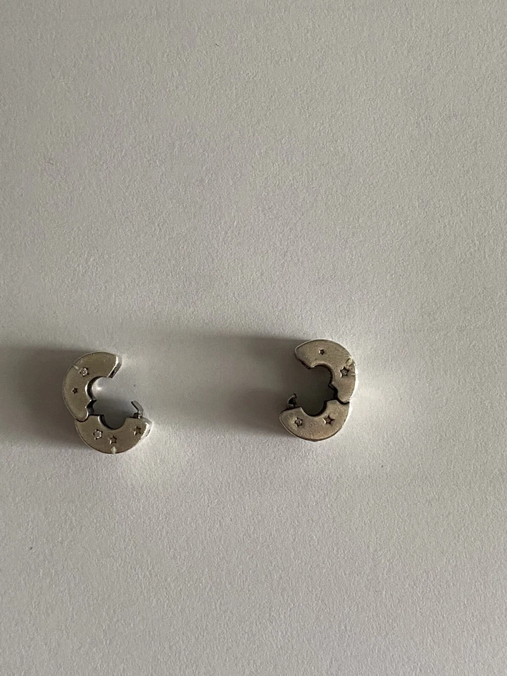 Pandora Originale Clip Stelle/2 pz/,Argento Sterling 925,Zirconia cubica - Immagine 2 di 4