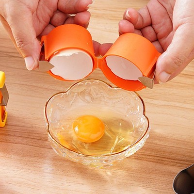  Egg Cracker Tool Egg Breaker Manual Shell Separator Opener Kitchen Tool for Egg
