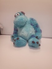 Disney Store Pixar Monsters Inc Sully Sullivan Blue Stuffed Animal Plush 16"
