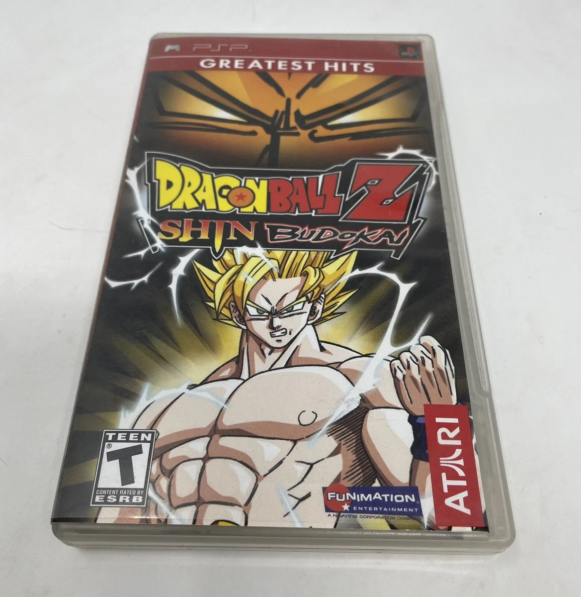 Dragon Ball Z Shin Budokai Greatest Hits (Sony PSP, 2006) Complete