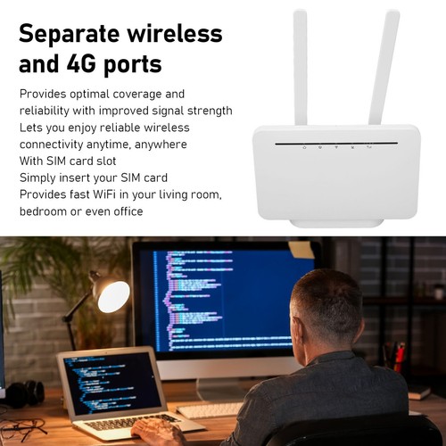 CP102 5M 4G LTE Mobile Wifi Hotspot With SIM Card Slot 300Mbps WiFi CPE NEW - Picture 24 of 33