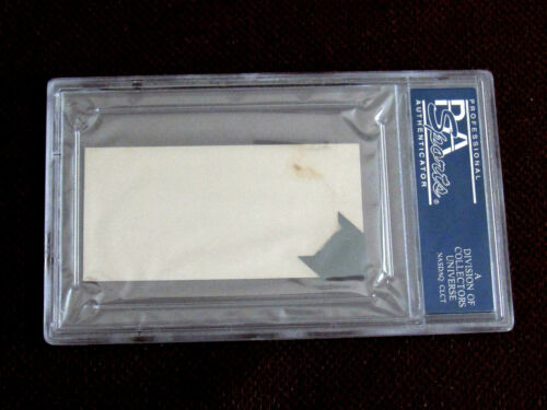 AL SIMMONS CHICAGO WHITE SOX A'S HOF OF'ER SIGNED AUTO VINTAGE CUT PSA/DNA - Picture 3 of 3