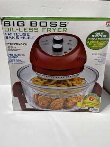 Big Boss 9063 16 qt Deep Fryer - Red - Picture 1 of 9