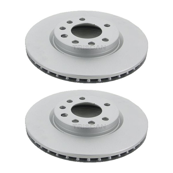 2 Bremsscheiben BelüFtet Ø 278 Mm Triscan Passend FüR U.A. Opel Corsa-image