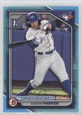 2024 Bowman Draft Sky Blue 413/499 Aaron Parker #BD-160 v9t