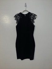 Iris Women's LITTLE BLACK Dress  SZ XL _6985