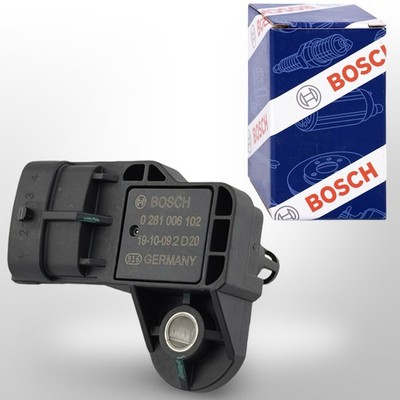 Bosch 0281006102 Boost Pressure Sensor for Fiat 500X Doblo Tipo Alfa Romeo Giulietta