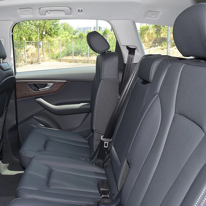 PARA AUDI Q7 2016-2025 7 ASIENTOS MOTOPTES FUNDAS ASIENTO COCHE CUERO DURADERO JUEGO COMPLETO Foto 4 de 4