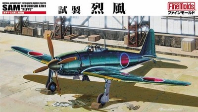 Fine Molds FC02 - 1/48 IJN Experimental Carrier Fighter A7M1 Sam ''REPPU'' - Neu