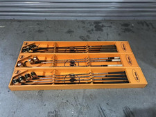 Vintage Persimmon Wood Golf Club Set 11 Clubs Retro Collection Rare Japan