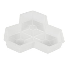 1Pcs  Mold  Leaf Concrete Manually Plastic Stepping Stone Paving Molds For5449