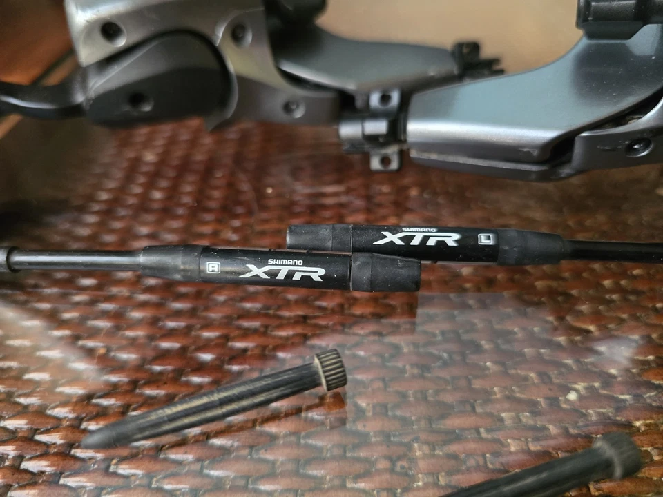 Palancas de cambio/palancas de freno de doble control Shimano XTR ST-M960 con herrajes Foto 4 de 4