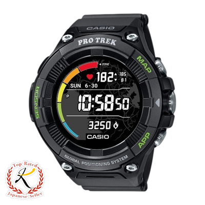 CASIO PRO TREK Smart スマートウォッチ CASIO PRO TREK Smart WSD-F21-BK GPS Android Wear Wi-Fi Bluetooth
