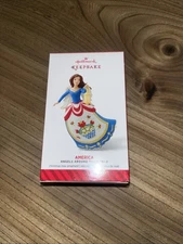 Hallmark Keepsake 2014 Xmas Ornament America 4th Angels Around the World USA