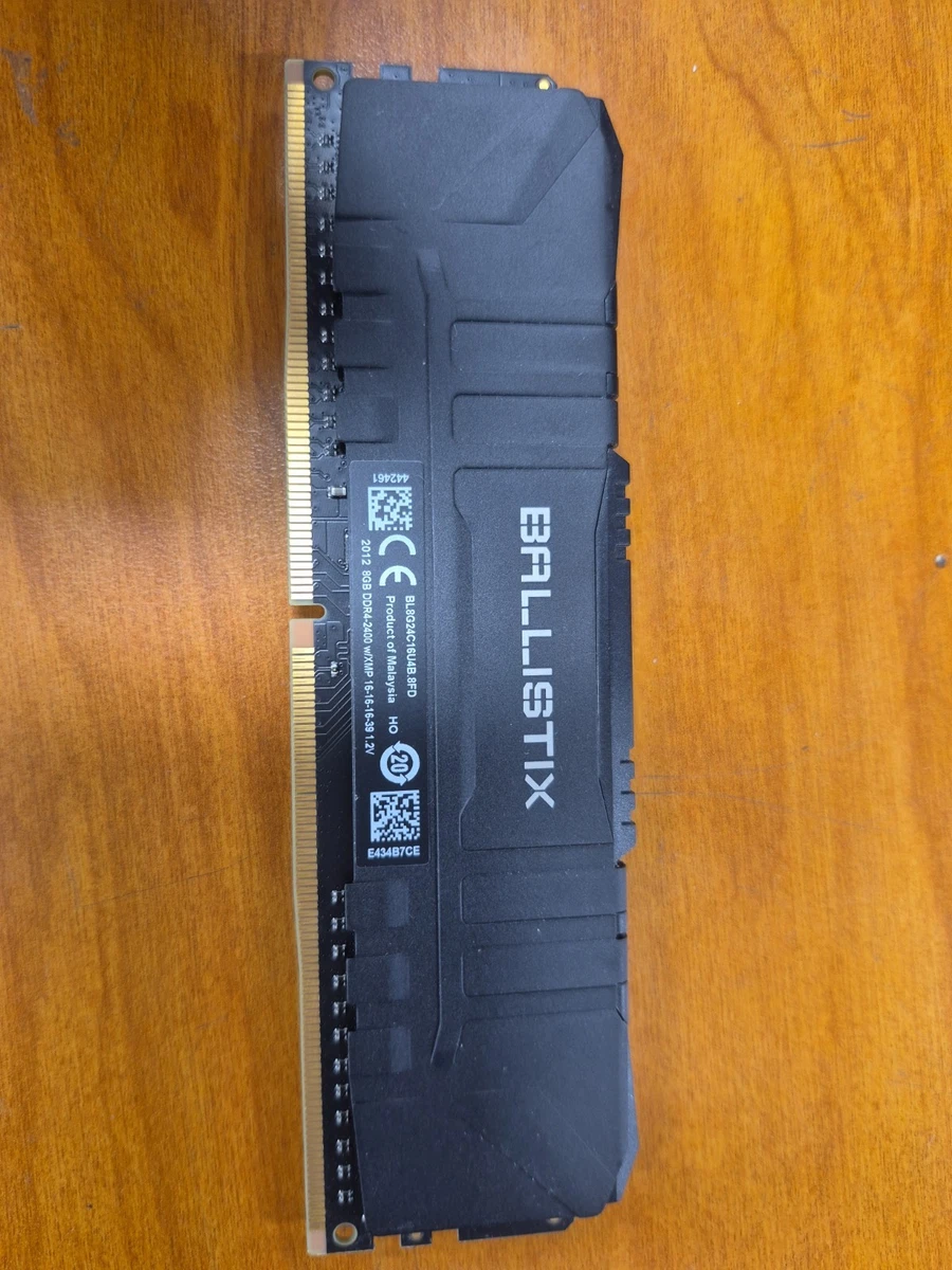 25+ Crucial DDR4 SDRAM 8 GB Capacity per Module Memory (RAM) for
