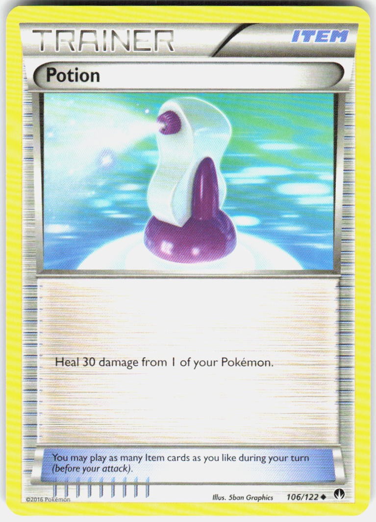 Potion 106/122 XY BREAKpoint Pokemon