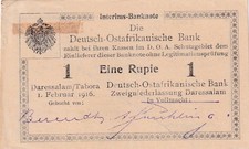 Ro. 929a) / DOA-31a) - 1 Rupie - 01.02.1916 - Serie K3 - Wz "HENDORF" (Lachendor