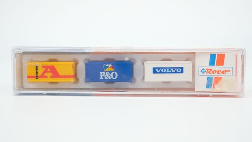 Juego de 3 contenedores Roco H0 20007 | Condition: Gebraucht