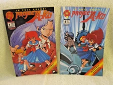 Malibu 1994 1rst. Series Color Project AKO #1 & #2 Comics