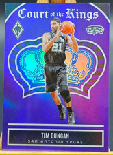 Tim Duncan 2023-24 Panini Phoenix 66/75 Purple Court Of The Kings #2