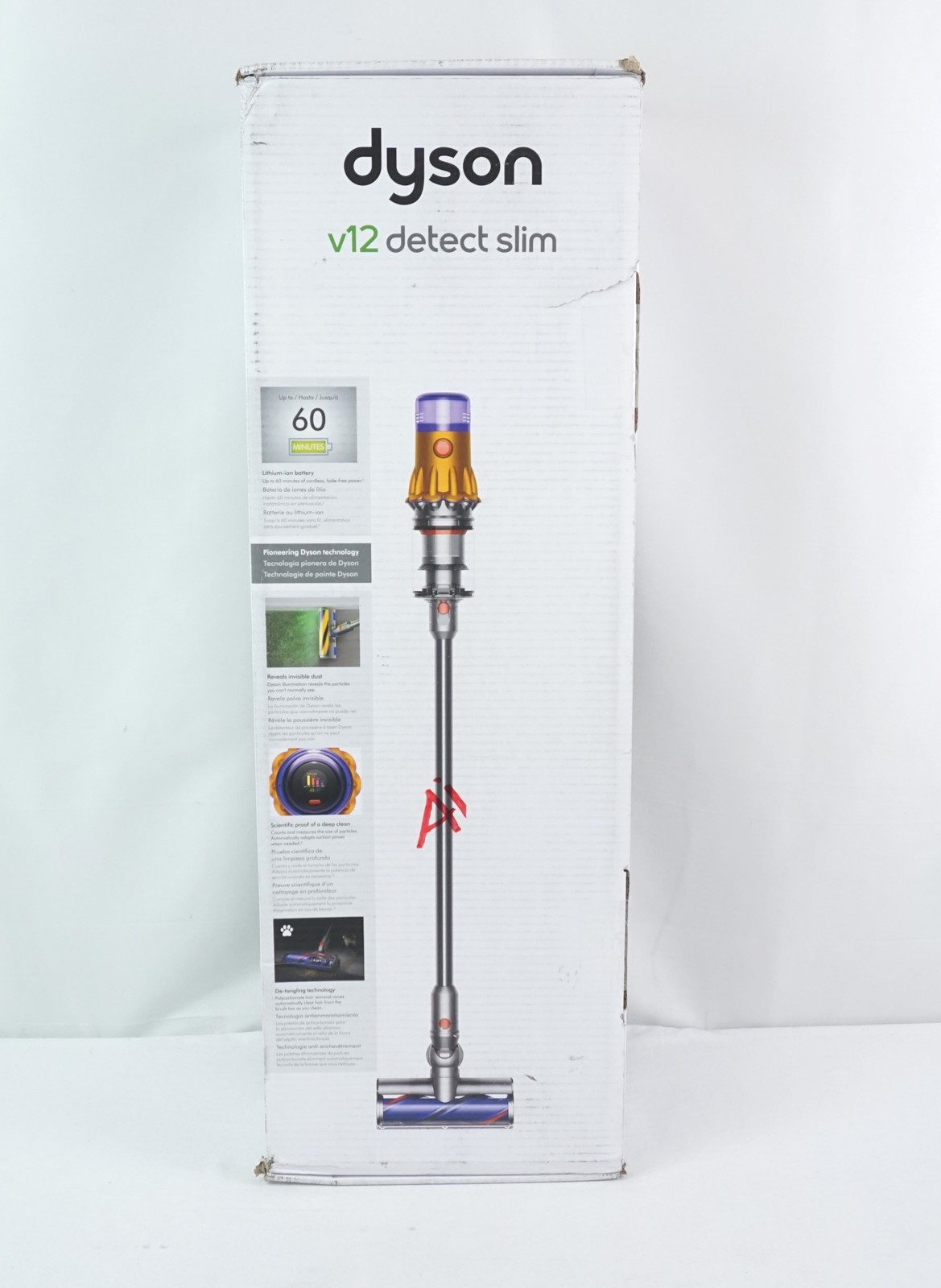 Dyson V12 Detect Slim Cordless Stick Lightweight Vacuum Cleaner 447625-01