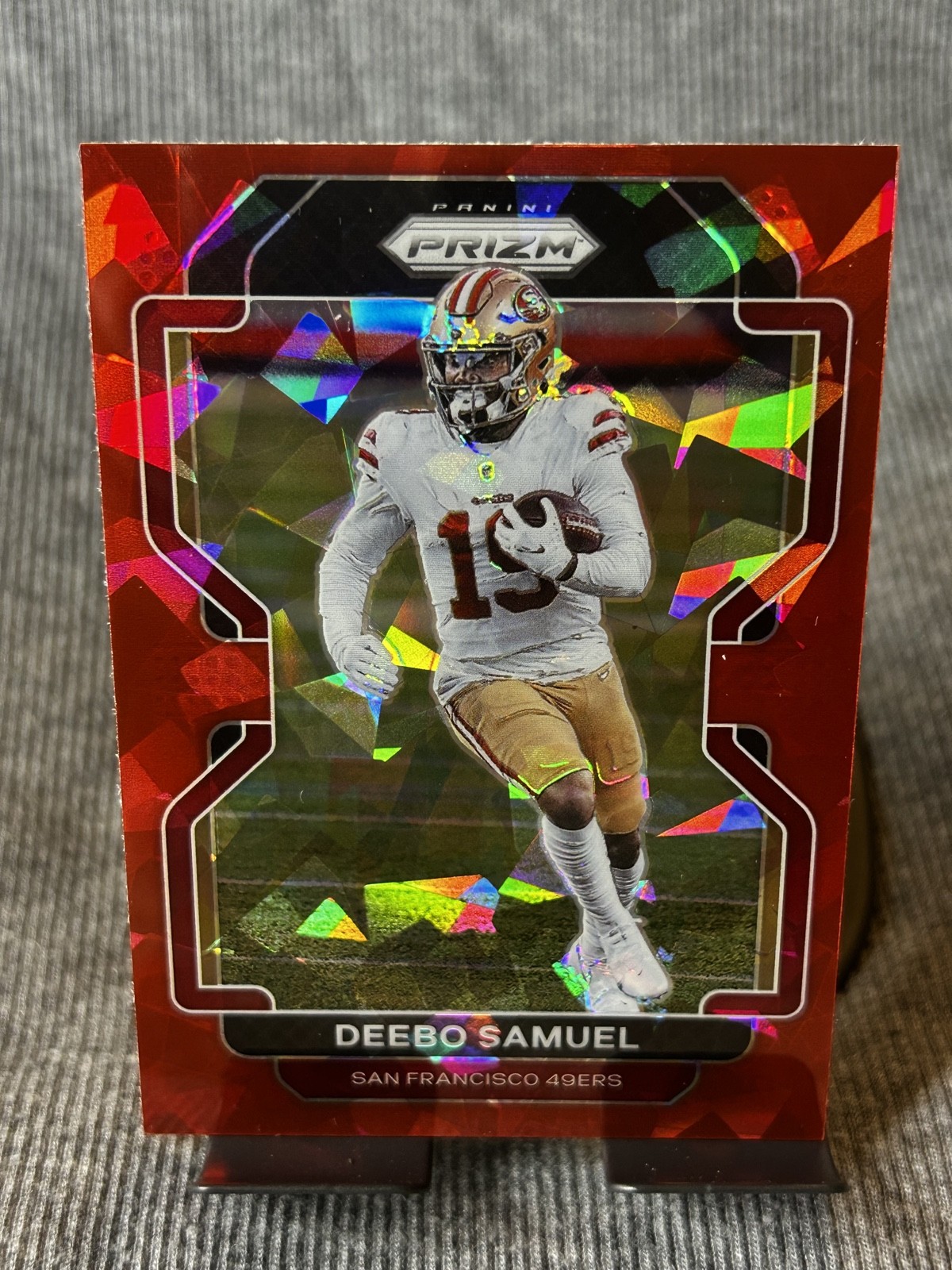 2021 Panini Prizm - Deebo Samuel #53 Red Ice Prizm CL45