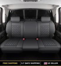 Custom Fit Leather Seat Covers for Chevy Silverado  GMC Sierra Trucks