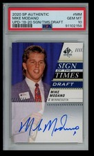2019-20 Upper Deck SP Authentic Sign of the Times  PSA 10 Mike Modano Auto