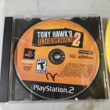 Tony Hawk's Underground PlayStation 2 PS2 2004 Disc Only may need resurfaced