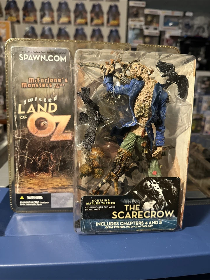 McFarlane Toys Twisted Land of Oz Serie Dorothy El Espantapájaros El Mago Nuevo Foto 3 de 4